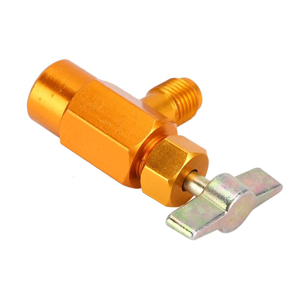 Baxnore Bottle Valve, Precision 1/4 SAE Thread Bottle Opener Valve, Air Conditioner Resisting