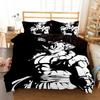 2D Print Anime Dragon Ball Super Saiyan Son Goku Duvet Cover Bedding Set Double Twin For Kids Bedclothes Quilt Cover Gi