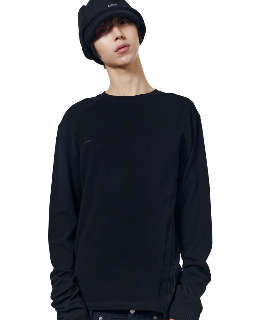 AAKAM Cut-Off Long Sleeve (Black)