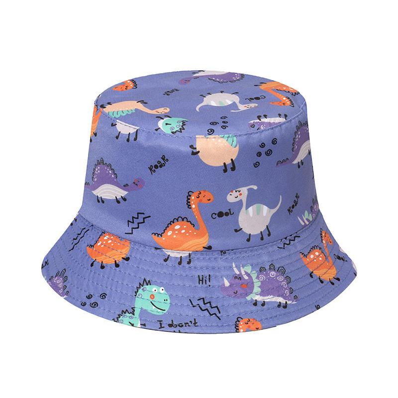Cute Dinosaur Fisherman Hat For Women Anti-uv Sun Protection Bucket Hat