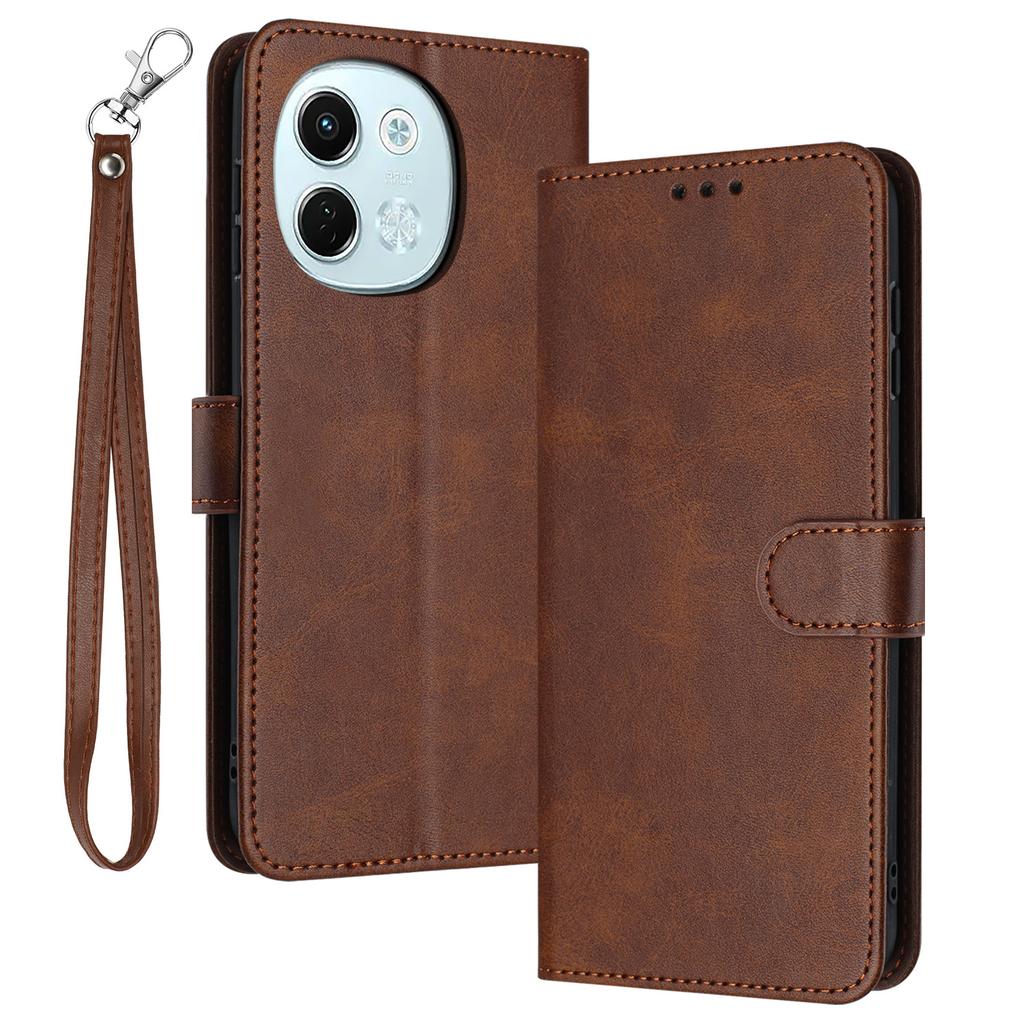 For TECNO Pova 6 Neo 5G/Spark 30 5G Case Flip Stand PU Leather Wallet Phone Cover Calf Texture