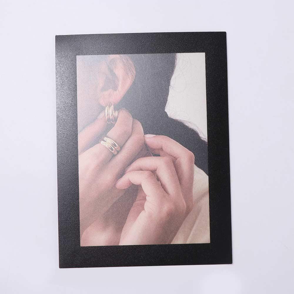 3PCS Creative Wall Mount Magnetic Picture Frame Portable Square Self-Adhesive Photo Frame Plastic Award Frame Window