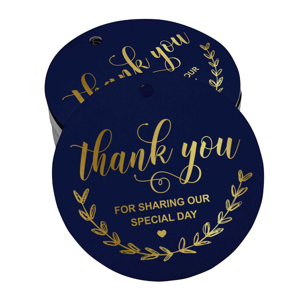 Inkdotpot Thank You For Sharing Our Special Day Bridal Shower-Baby Shower-Retirement-Wedding-Birthday Bottle Tag