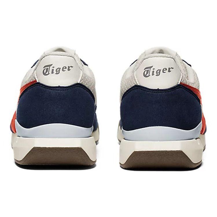 Onitsuka Tiger Ultimate 81 Ex Fabric Durable Breathable Low Top Lifestyle Sneakers Unisex sneakers White Blue 1183B720-100