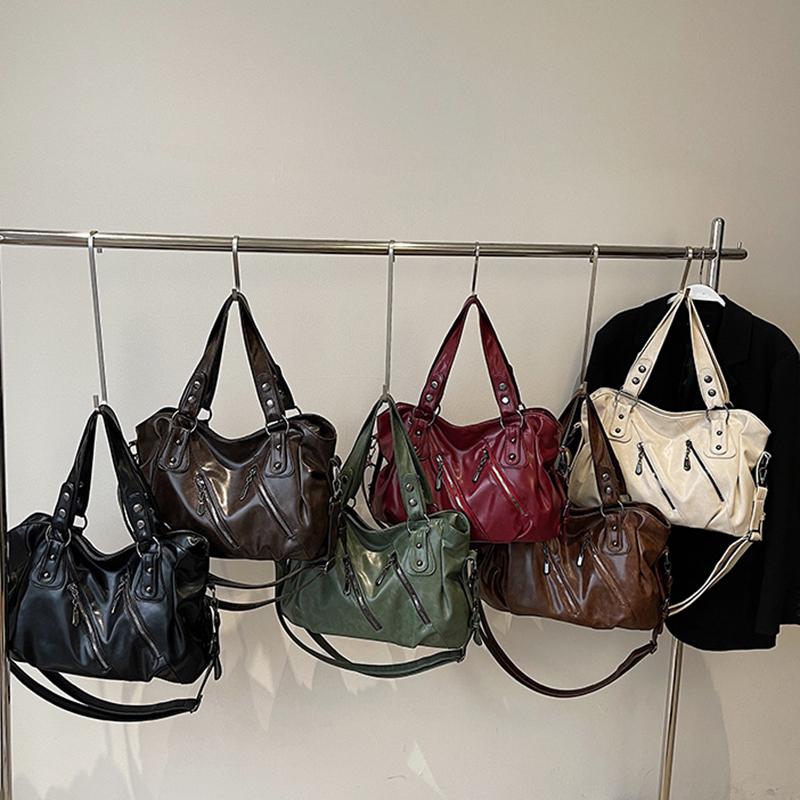 Yogodlns Fashionable Tote - Large Capacity Bag, Adjustable Strap, Compact Crossbody Purse, Stylish Everyday Wear