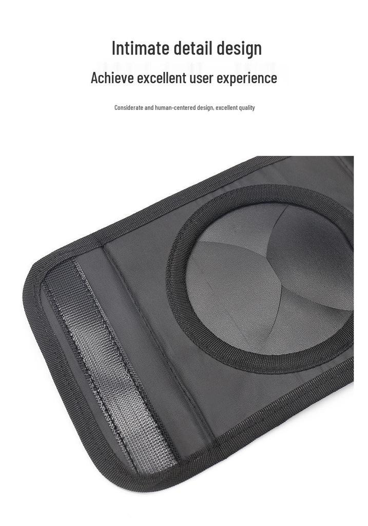 Portable Waterproof Car Trash Can and Storage Bag with Large Capacity