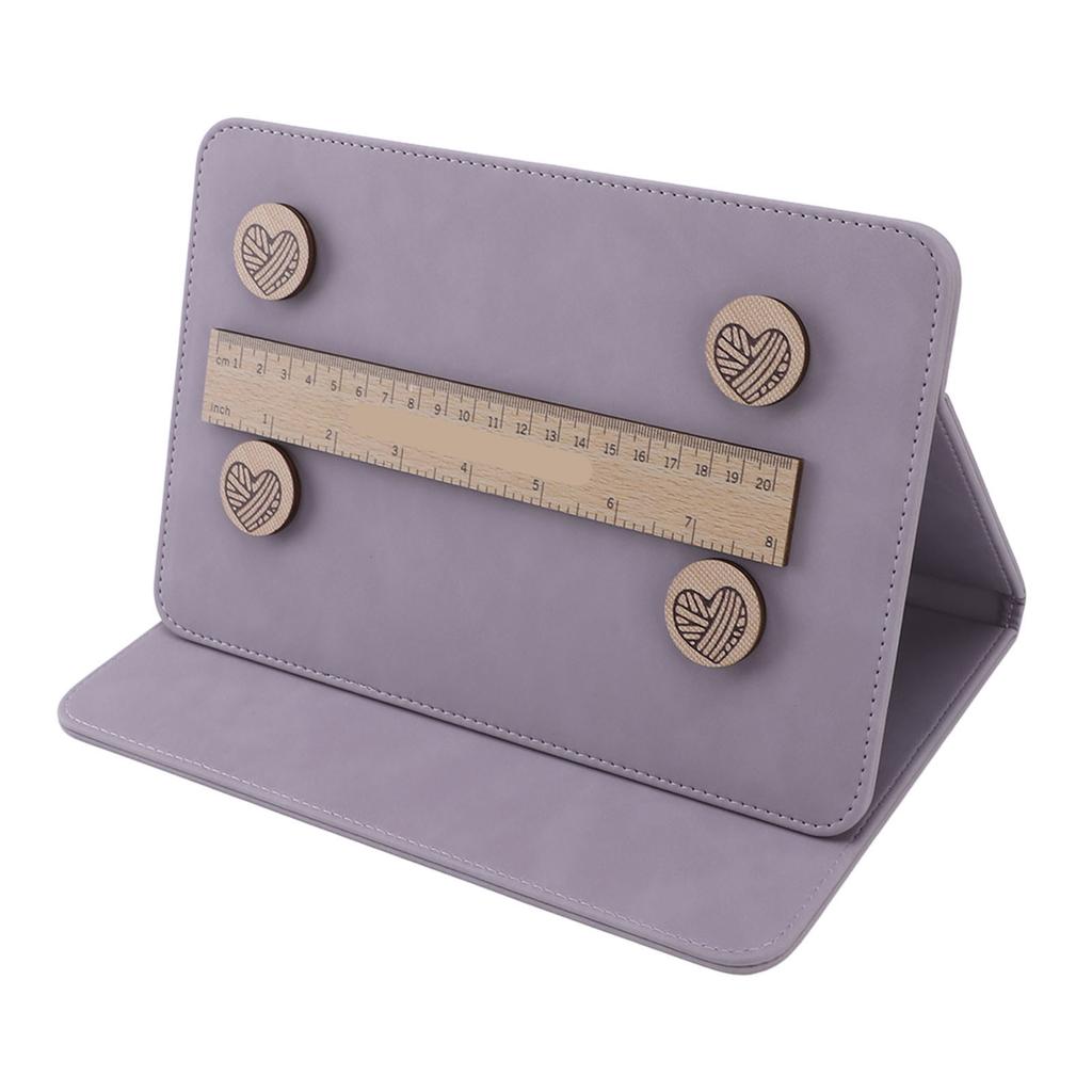 Kartenhalter Strickwerkzeug Nadelarbeiten Zusammenfaltbar Häkelmusterhalter Strickzubehör