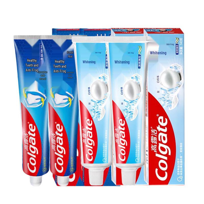 Colgate Cavity Protection & Whitening Toothpaste Family Pack