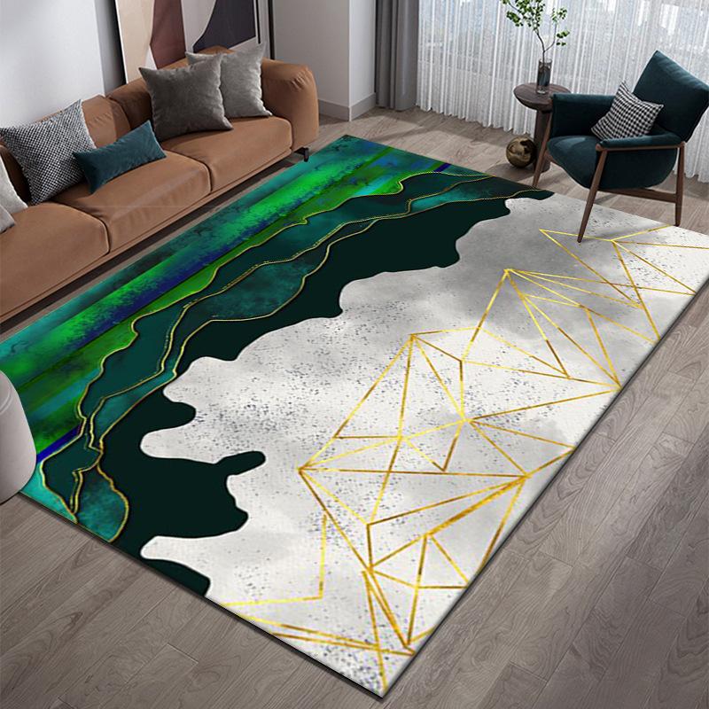 WTEMPO Printed Carpet Bedroom Carpet Living Room Sofa Coffee Table Carpet Bay Window Art Carpet