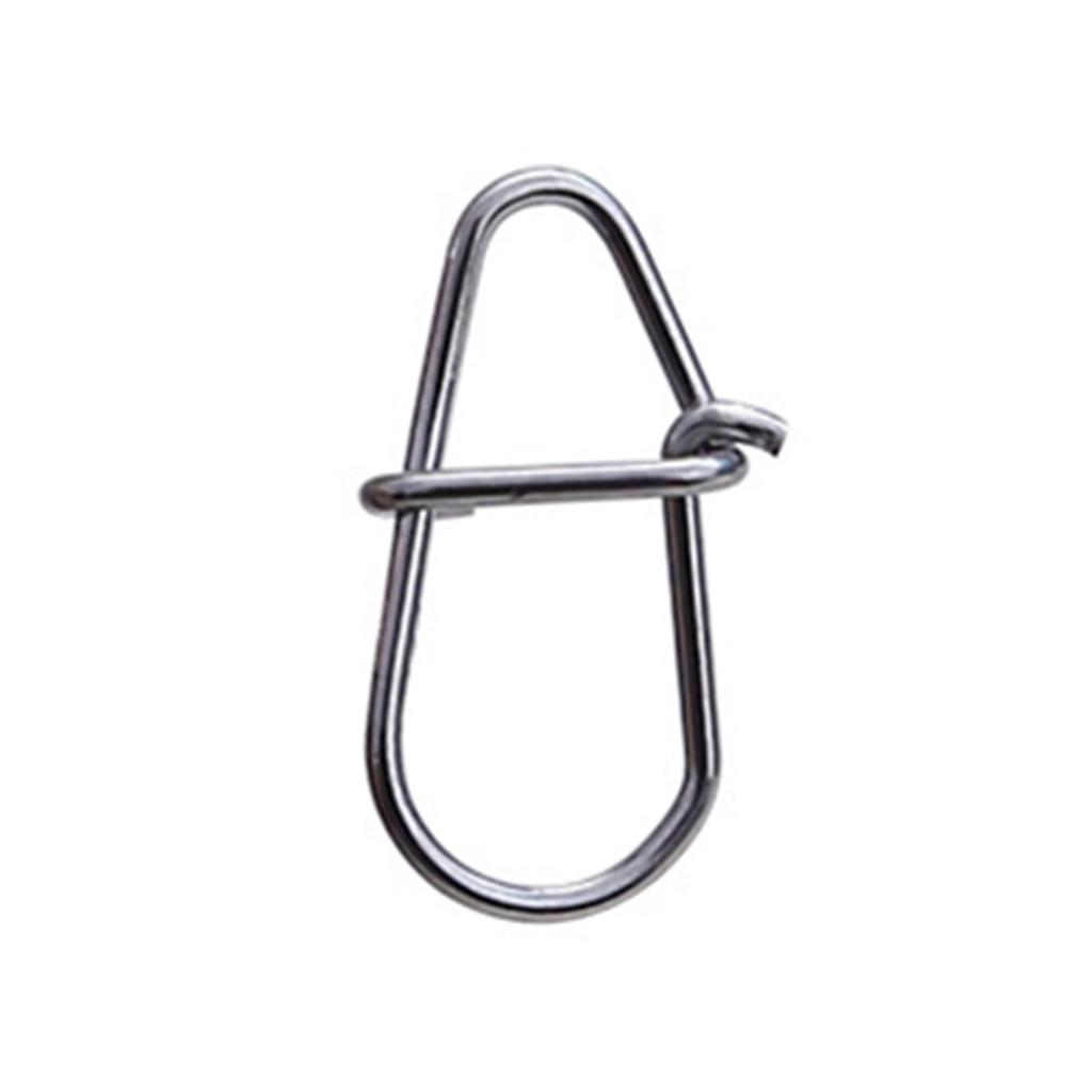 450Pcs Fishing Snap Swivels Stainless Steel Lure Snaps Freshwater Saltwater Boxed for Easy Carry 450pcs Fishing Snaps Boxed
