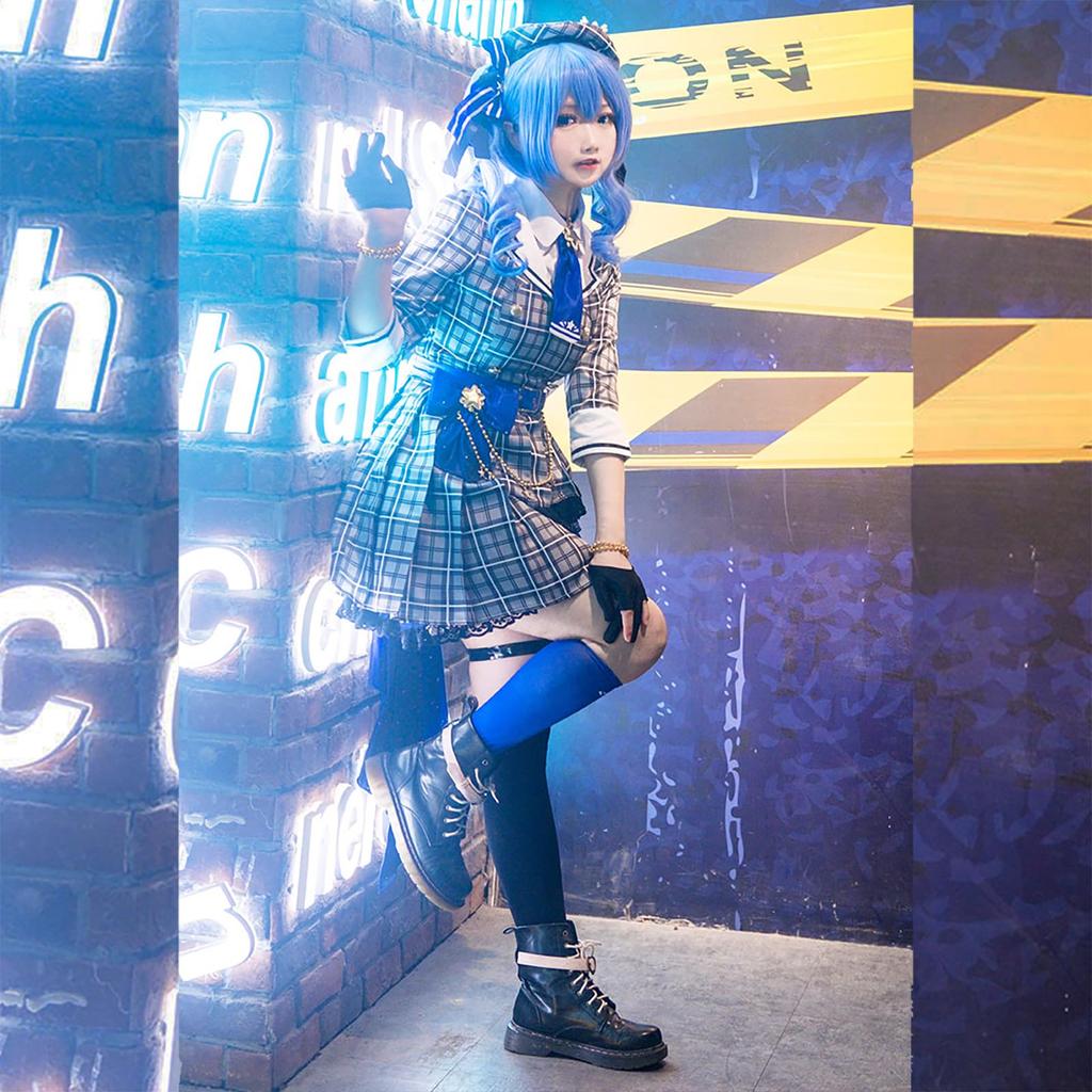 Hololive Suisei Hoshimachi Cosplay Halloween VTuber Idol [mléčný čas]