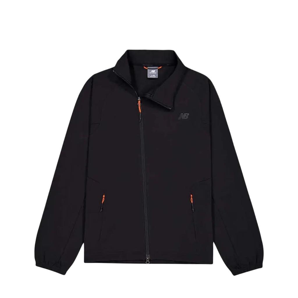 New Balance Jackets Men's Black Lapel Moderate Other MDF33251-BK