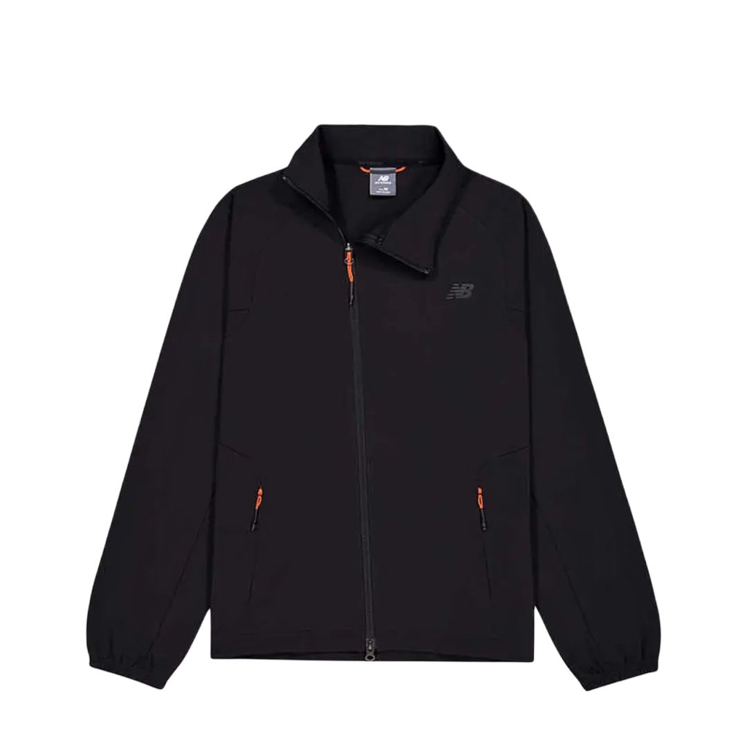 New Balance Jackets Men s Black Lapel Moderate Other MDF33251-BK L