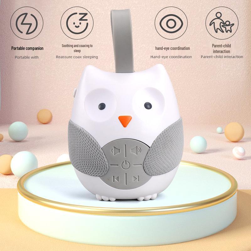 Infant Soothing Owl Music Player Toy for Crib, 0-3 Years