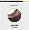 Men's New Style Perforated Leather Loafers: British Business Casual Slip-On Shoes