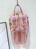Fashion Casual Trendy Sequin Women's Handbag with Contrast Color Rhinestone Shoulder Crossbody Three-Purpose Design