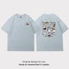 MJ STYLE Women's Loose Fit Printed Cotton T-Shirt