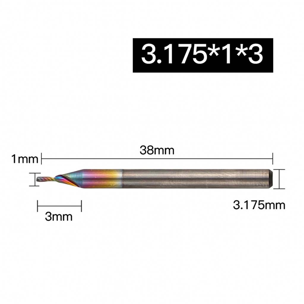 Carbide End Mill Milling Cutter Woodworking Tool Clean Cuts