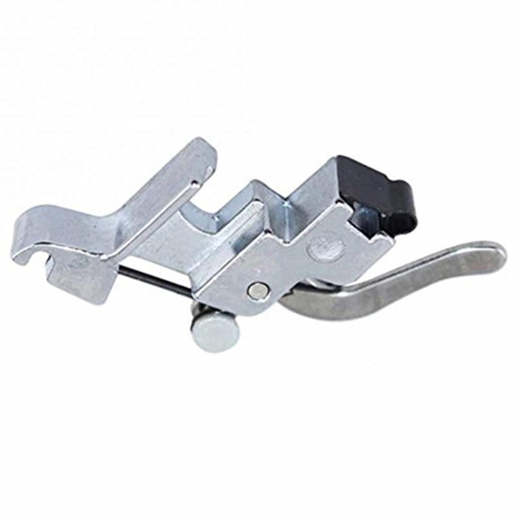 Low Shank Sewing Machine Presser Foot Holder Adapter Snap On Design Steel Universal Compatibility