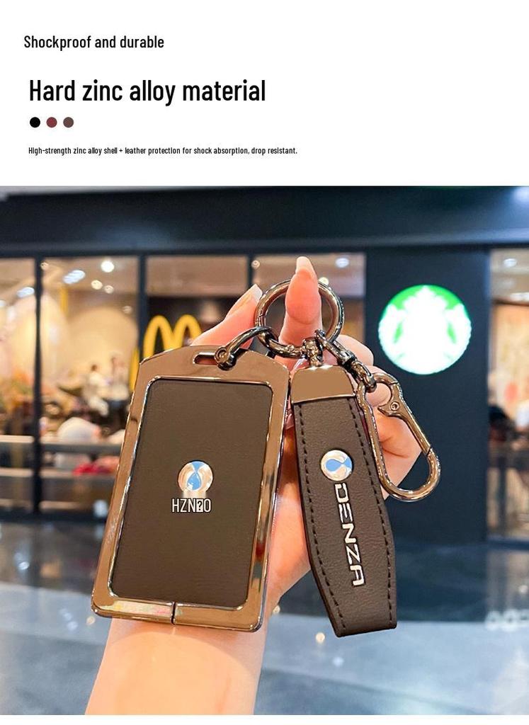 BYD D9 Key Case: NFC Card Holder, High-Grade Protective Shell for Remote, Unisex