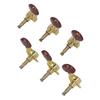 Guitar String Tuning Keys Pegs Machine Heads Locking Tuners 3R 3L Beveled Closed Oval