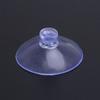 25PCS Rails Rubber Storage Suction Cup Sucker Pad Clear Plastic Hook