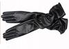Brown Women' GLOVES Stylish Snake Skin Slightly Shiny Autumn/winter