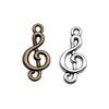 Jewelry Crafts Music Note Charms Alloy Pendants For Concert Collector