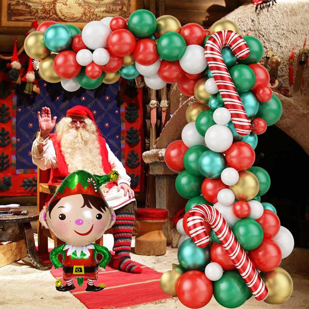Christmas Foil Balloons Xmas Aluminum Balloons New Year Kids Gifts Toys Xmas Birthday Party Decorations