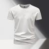 Men's Crew Neck 2026 Summer Casual Heavyweight Merc Cotton Slim Fit T-Shirt