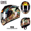 Full Face Motorcycle Helmet Men Women All Season ABS Safety With Bluetooth Compatibility