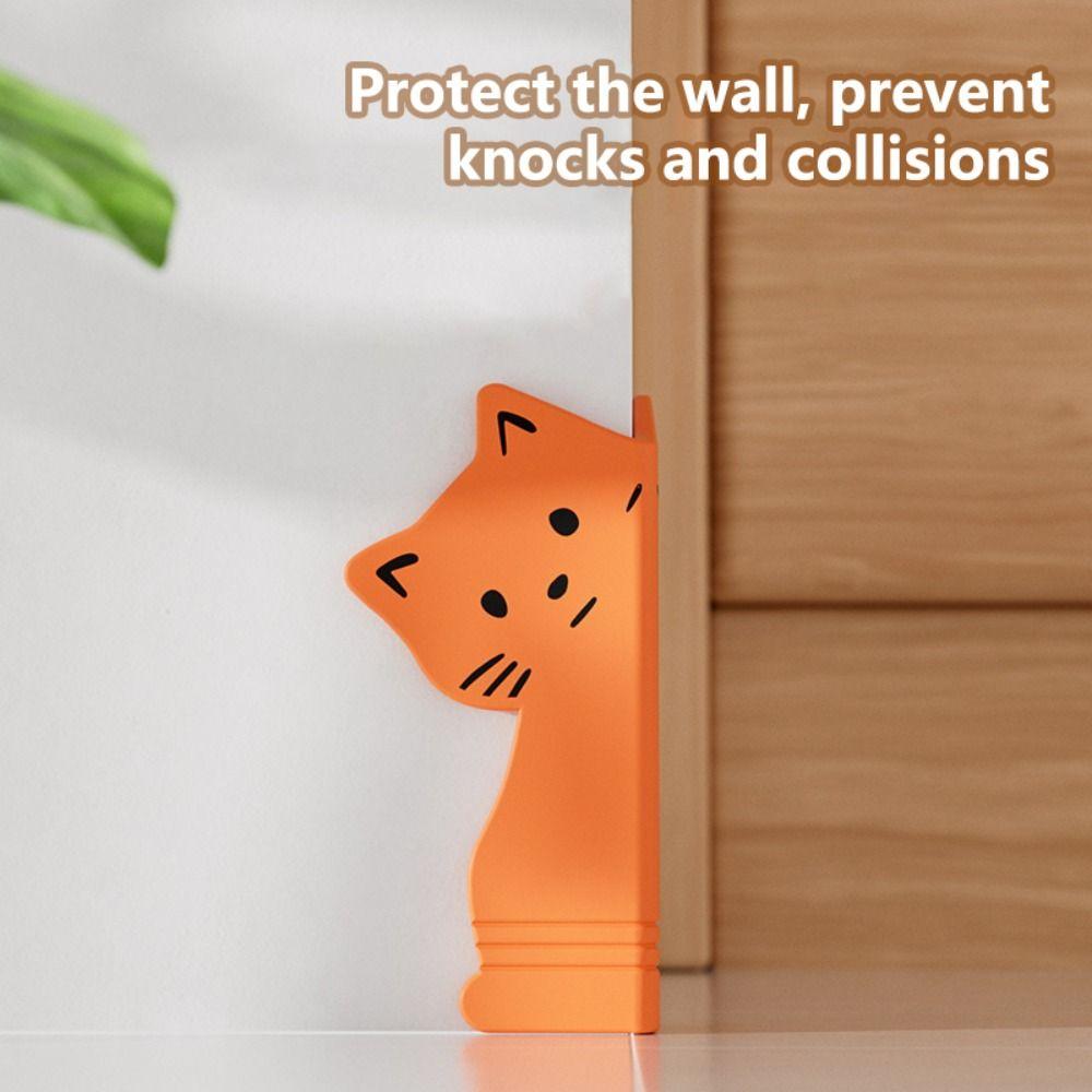 Cat Shape Silicone Collision Pad Baby Safety Wall Corner Protector  Livingroom