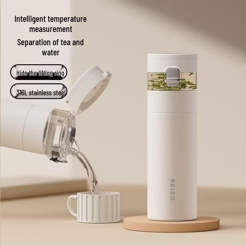 RELEA Smart Insulated Tea Infuser Bottle