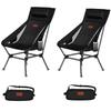 DesertFox Outdoor Chair 2WAY Camping Chair Low Chair Lightweight with Pillow High Back [Uniquely Developed Cup Holder] Load Capacity 150kg Compact
