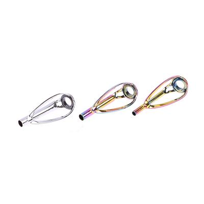 1 Stück Silber/Regenbogen Spitzenring Verwicklungsfrei für Spinn- und Casting-Angelruten