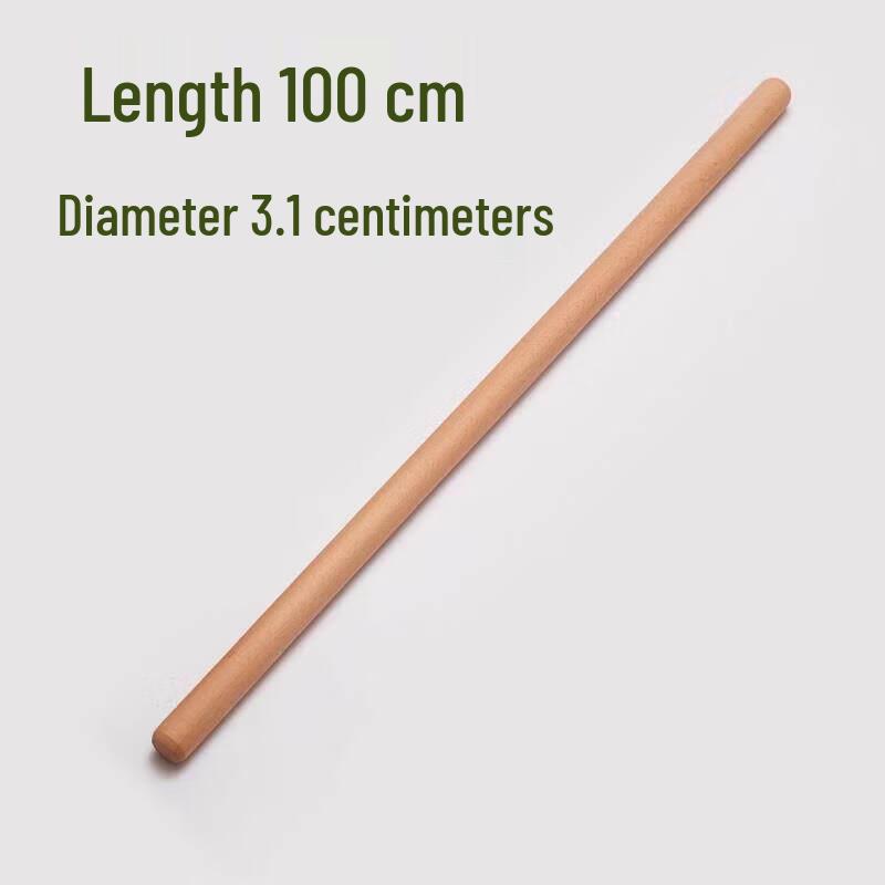 Extra Long Solid Wood Rolling Pin