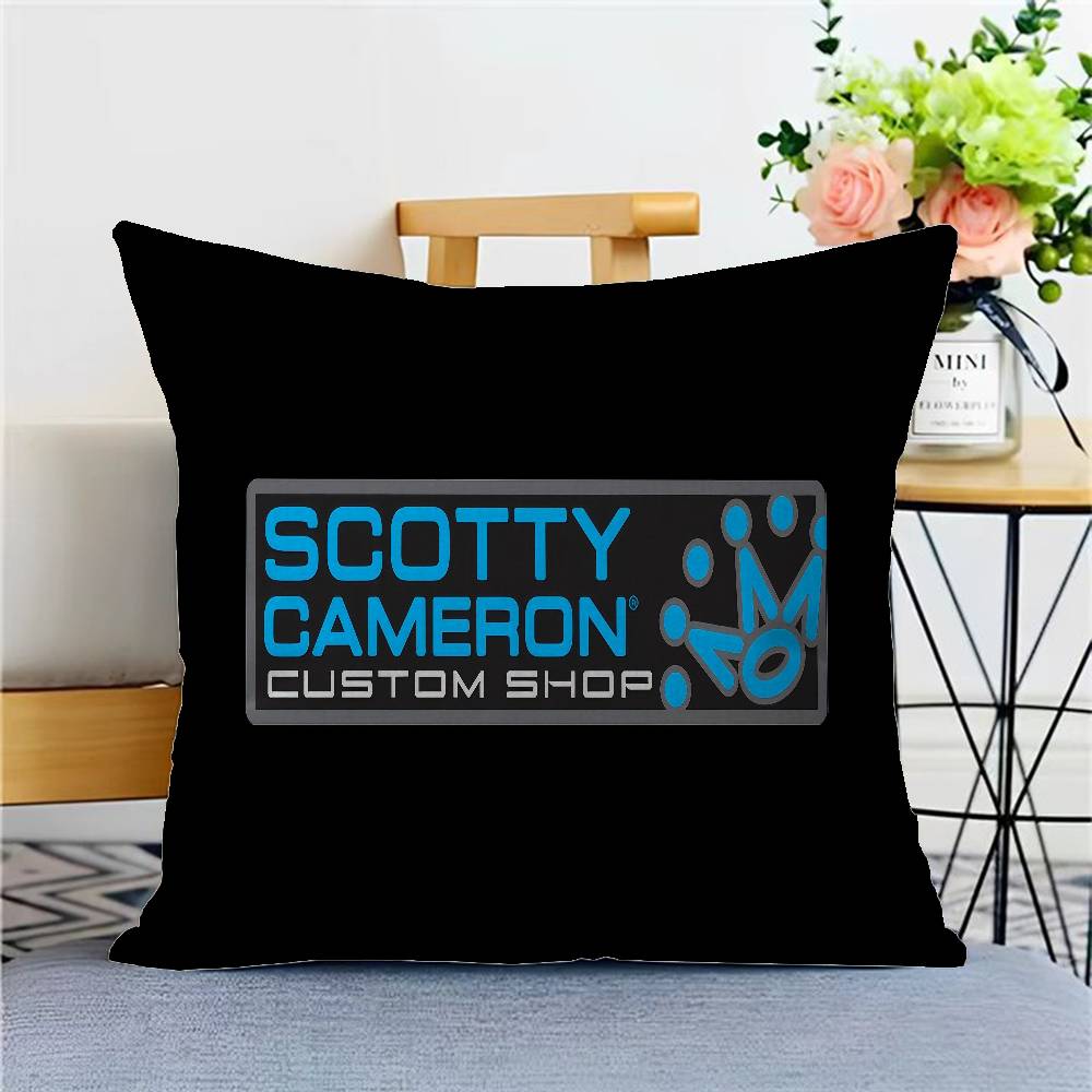 

S-Scotty C-Camerons Pillow Gift Home Office Decoration Pillow Bedroom Sofa Car Cushion CoverPillow Case 12x12Inch