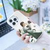 T-Rintaro Okabe STEINS DATE Phone Case For iPhone17, 16,15,14,13,12 Pro Max Black Candy Matte Shockproof Cover