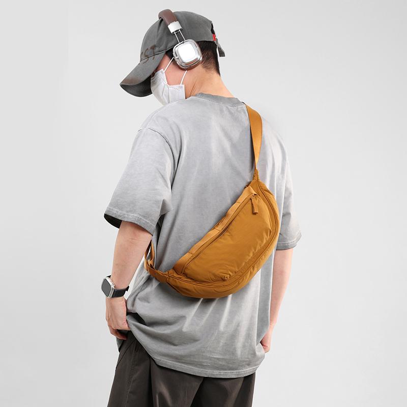 Dámská venkovní crossbody taška taška knedlík taška do podpaží pánská lehká taška přes rameno