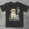 Lustiges Shi Tzu T-Shirt Ich habe diesen Hund in mir Grafik-T-Shirt Herren Damen Unisex