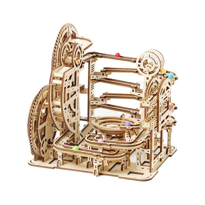 3D Wooden Puzzle Toy: DIY Creative Marble Maze for Educational Fun