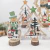 Rustic Christmas Snowflake Wooden Decor Cute Merry Christmas Decoration  Home Decoration