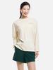 BARREL Women'S Loose Fit Artwork Rash Guard Ivory (B6Swwrg002Ivr)