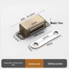 Modern Stainless Steel Magnetic Door Catch - Ball Latch Closure for Cabinet Accessories