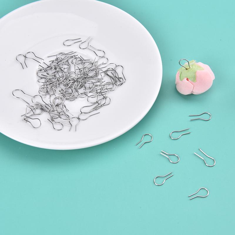 100 buc. Rezistență la temperaturi înalte Sârmă de tungsten Cârlig de agățat pentru ardere Inele de legătură