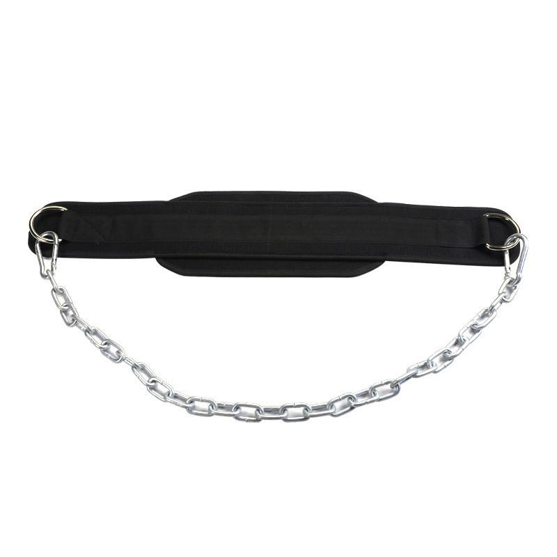 Weighted Fitness Belt for Pull-Ups & Squats with Thick Chain