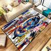 Tappeto Dragon Ball Z per Soggiorno Camera da Letto Casa Decorazione Divano, Tappetino Antiscivolo per Giochi Bambini