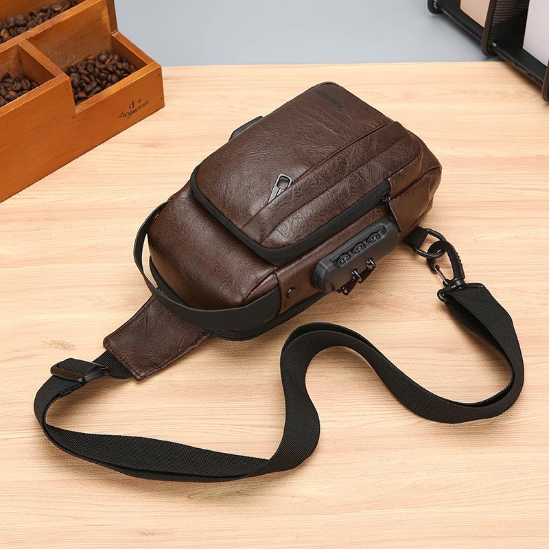 The New Motorcycle Bag Mainly Promotes the Fashion Classic Large-capacity Single-shoulder Diagonal Bag