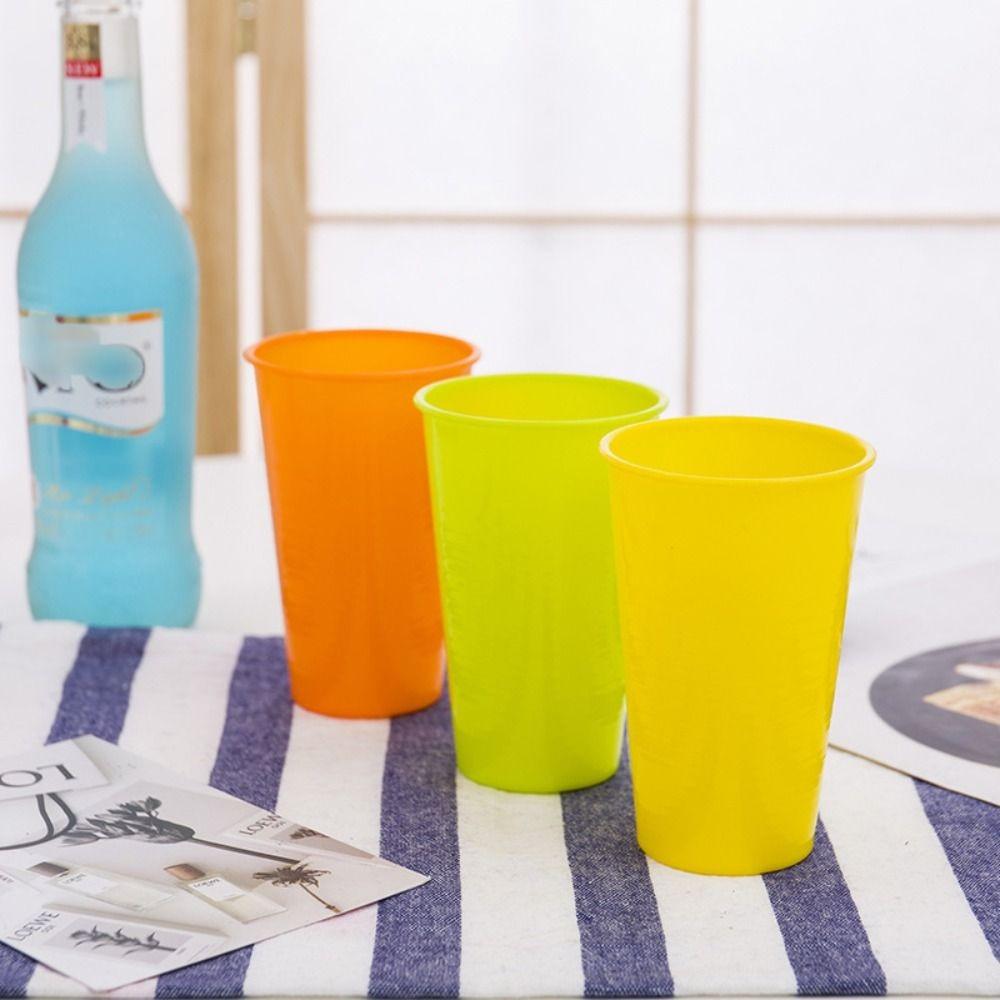 230/380 ML Drinking Cups Reusable Water Mug Party Drinkware Colorful Plastic Cups  Kids
