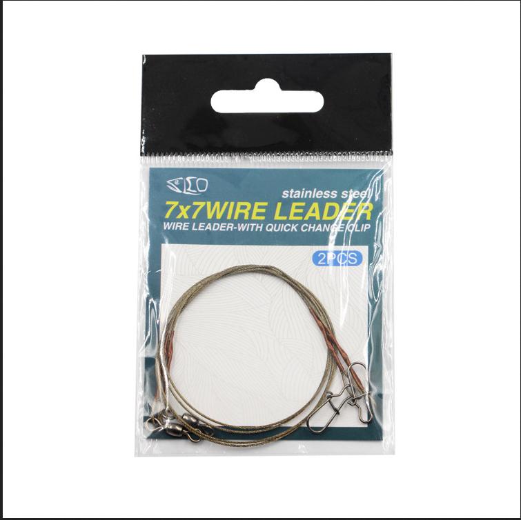 Fil de Pêche en Titane Haute Résistance Fil de Pêche à Haute Résistance à la Traction pour la Pêche en Eau Salée et en Eau Douce